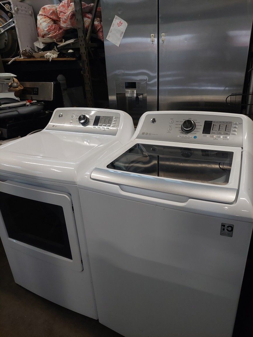 Ge Gas Dryer, Elect Washer