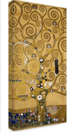Gustav Klimt 'Tree Of Life' Framed Canvas