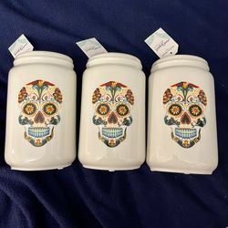 Muertos Mason Vases (large) by Overjoyed Boutique - BRAND NEW