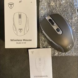 2.4G Wireless Mouse w/USB Receiver, 5 Adj DPI Levels