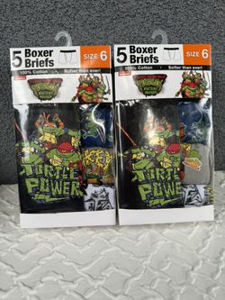 New In Box Boys Underwear Size 6