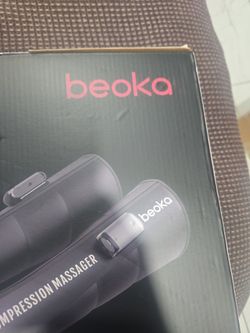 beoka Leg Massager for Circulation and Pain Relief, Leg Recovery System for Fast Recovery, Cordless Air Compression Boots with 3 Modes 5 Intensities f