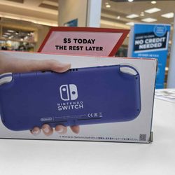 Nintendo Switch Lite New Gaming Console - Pay $5 today and the rest later!!
