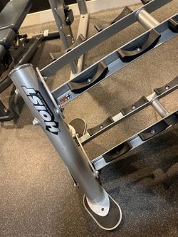 Hoist 5-50lb Dumbbell rack