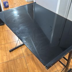 Computer Glass Desk 