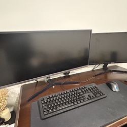 FULL GAMING SETUP FOR SALE — READY TO USE (PC + 34” SAMSUNG + 24” SAMSUNG + RGB KEYBOARD)