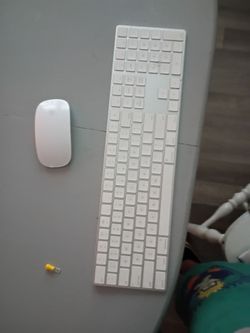 Magic keyboard with numeric pad and Magic Mouse