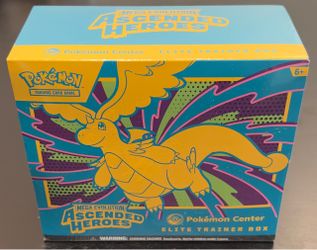 POKEMON CENTER ASCENDED HEROES ETB——L👀K!!