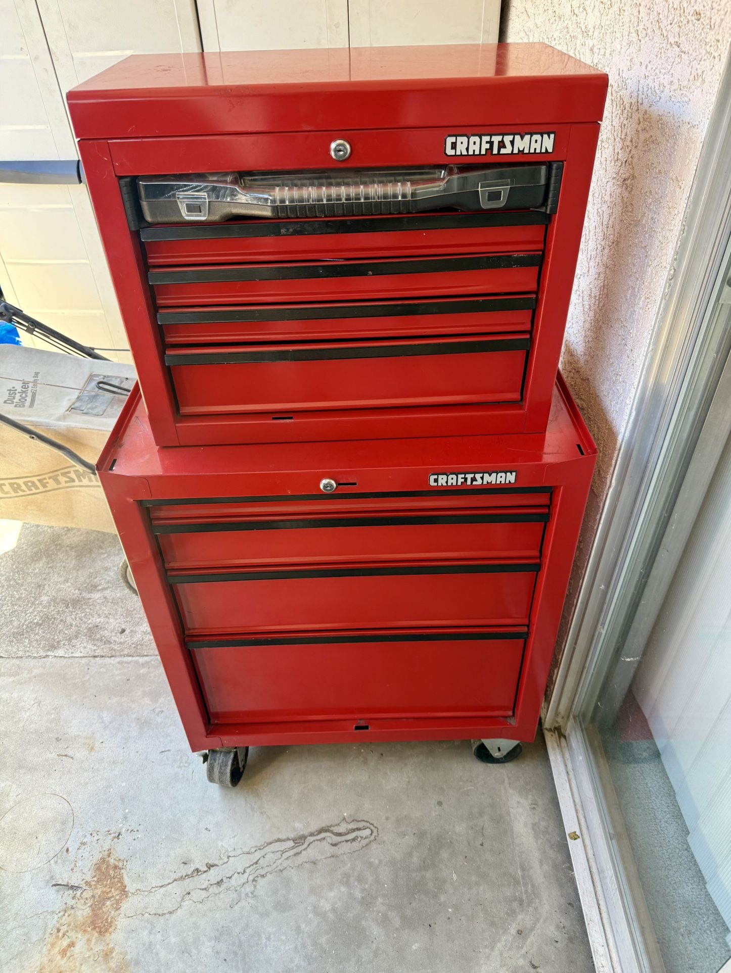 9 Drawer Craftsman Tool Chest + Tools