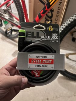 Bell cable lock NEW! pick up only $18.00