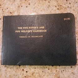 Pipefitter And Welders Handbook By  Thomas W. Frankland
