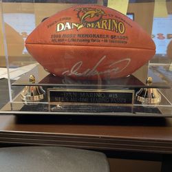 Dan Mario Autographed Football