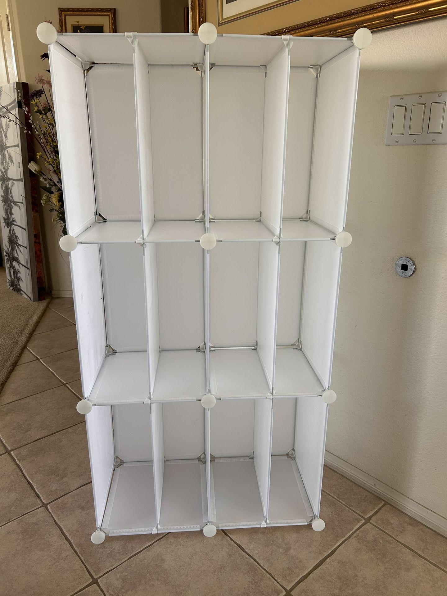 2ft x 4ft - Cube Storage Shelf Organizer - Closet Organizer.
