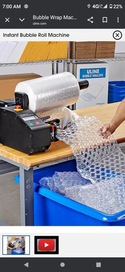 Safe Air Bubble Wrap Roll 