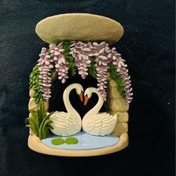 Brand New Swan Candle Holder