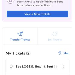 Bad Bunny Tickets Section 17 Row 11 