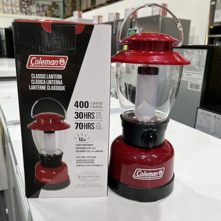 Coleman Classic Recargable 400l Linterna Led Rechargeable Light Lantern  Rechargeable Emergency Lamp Linterna Recargable Lampara for Sale in Medley,  FL OfferUp