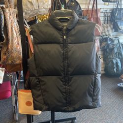 BANANA REPUBLIC Vest Jacket Black 