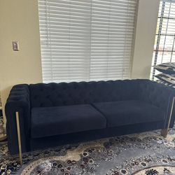 Two Black Sofa 