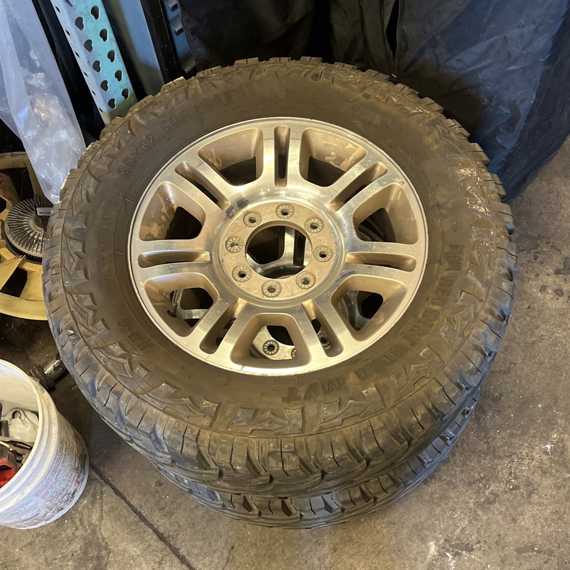 2011 ford f350 wheels 8 lug 35x12 50x20 lt for sale in las vegas nv