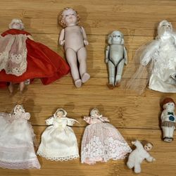Great Lot Of Vintage Dolls! 
