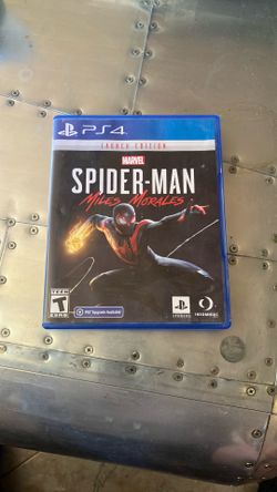 Ps4 Spider-Man, Miles Morals $7 Firm Excellent Condition