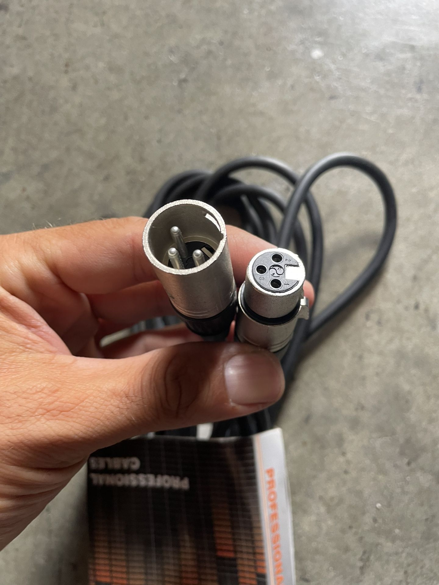 Audio cord XLR new