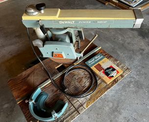 Vintage 1960’s DeWalt Power Shop Saw