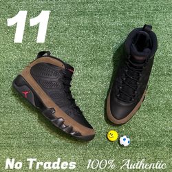 Size 11 Air Jordan 9 Retro “Olive 2024” 🫒