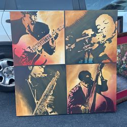 bustamante signed canvas