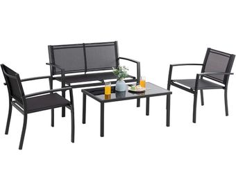 4-Piece Outdoor Patio Furniture Set