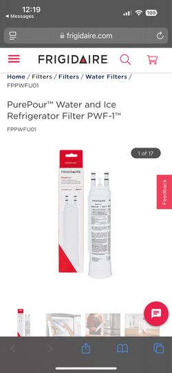 PurePour™ Water and Ice Refrigerator Filter PWF-1™