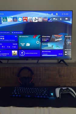 Razer mouse and keyboard hyper x headset and a mouse pad