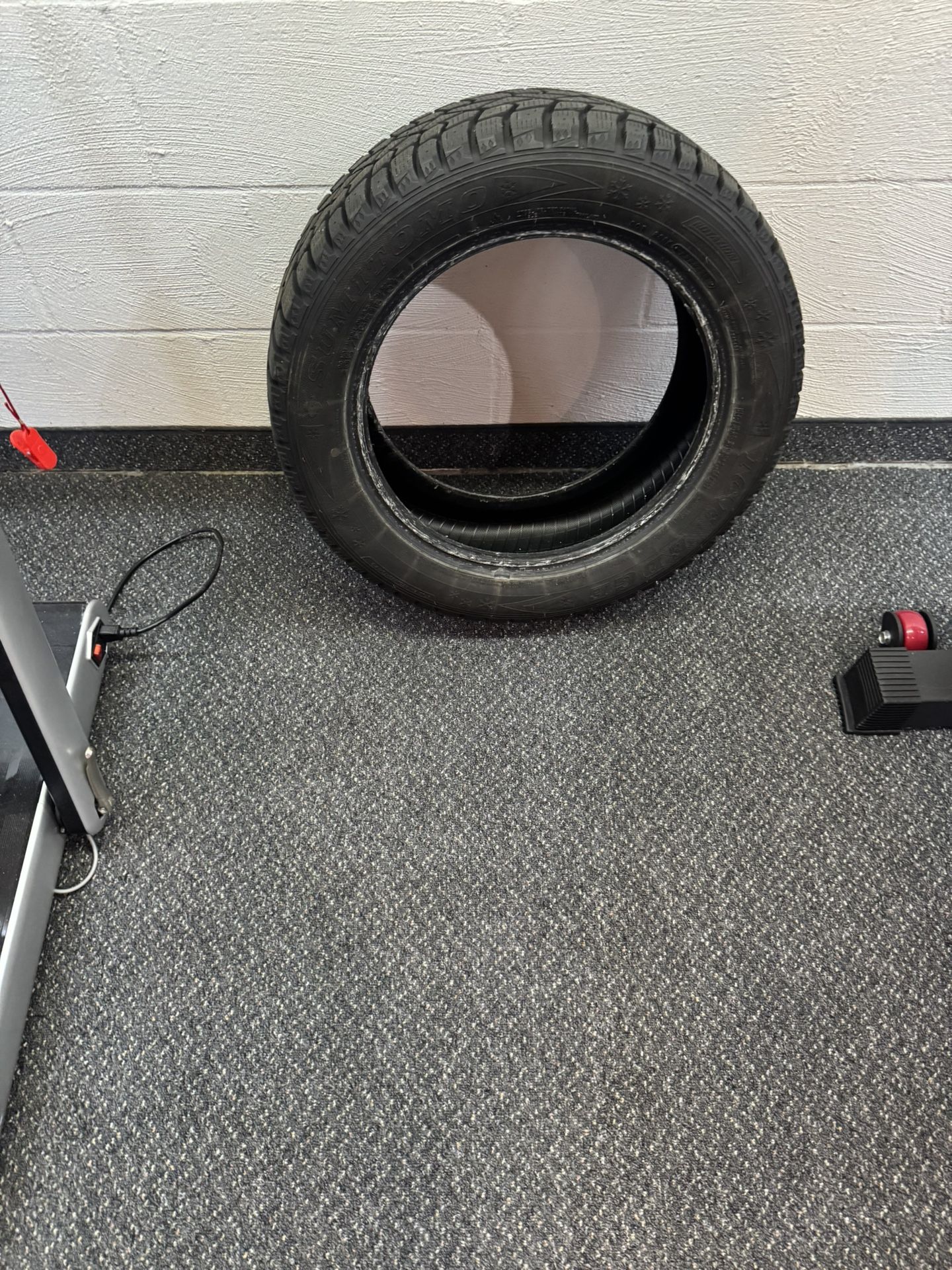 Set Of 4 Sumitomo Snow Tires, Used One Year