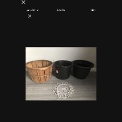 large plant pots, all for $10