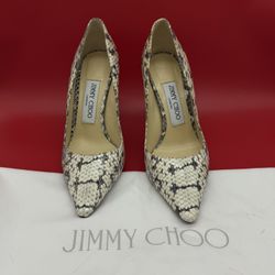 Jimmy Choo Snake Skin Heels (35)