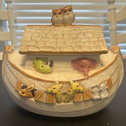 Vintage Noah’s Ark Cookie Jar