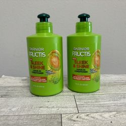 2 Pack Garnier Fructis Leave In Conditioner 