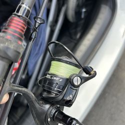 abu garcia fishing combo. rod and reel
