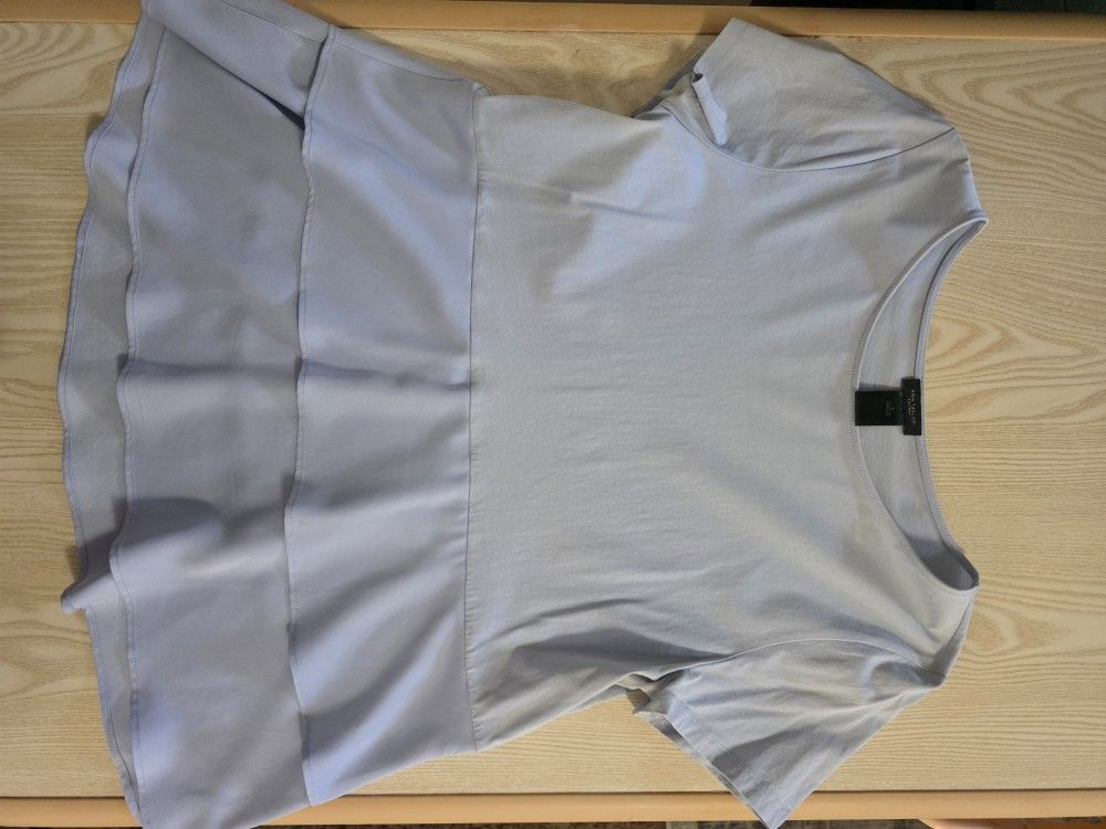 Womens Ann Taylor Short Sleeve Shirt Size S- M