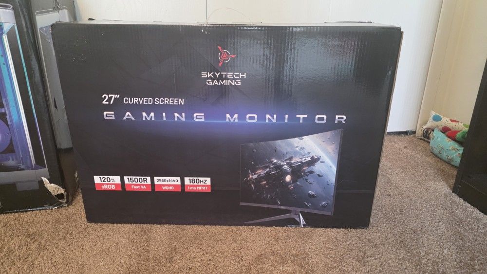 27" 1440p 180hz Gaming Monitor For Sale