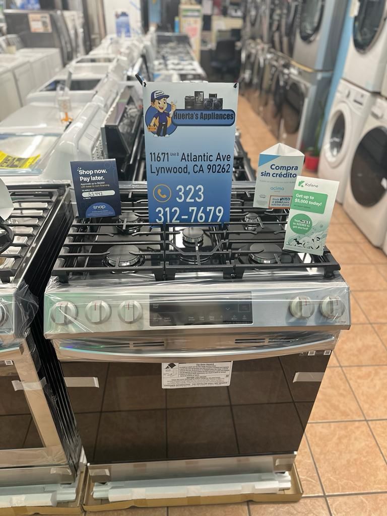 Samsung Slide In Stove