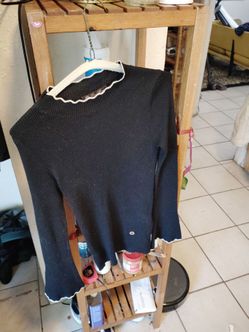 Loro piana blue cashmere sweater women's  size 12-14