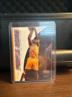 2001 Upper Deck Game Jersey Edition Kobe Bryant Purple Reign