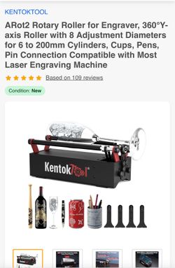 KENTOKTOOL - ARot2 Rotary Roller for Engraver