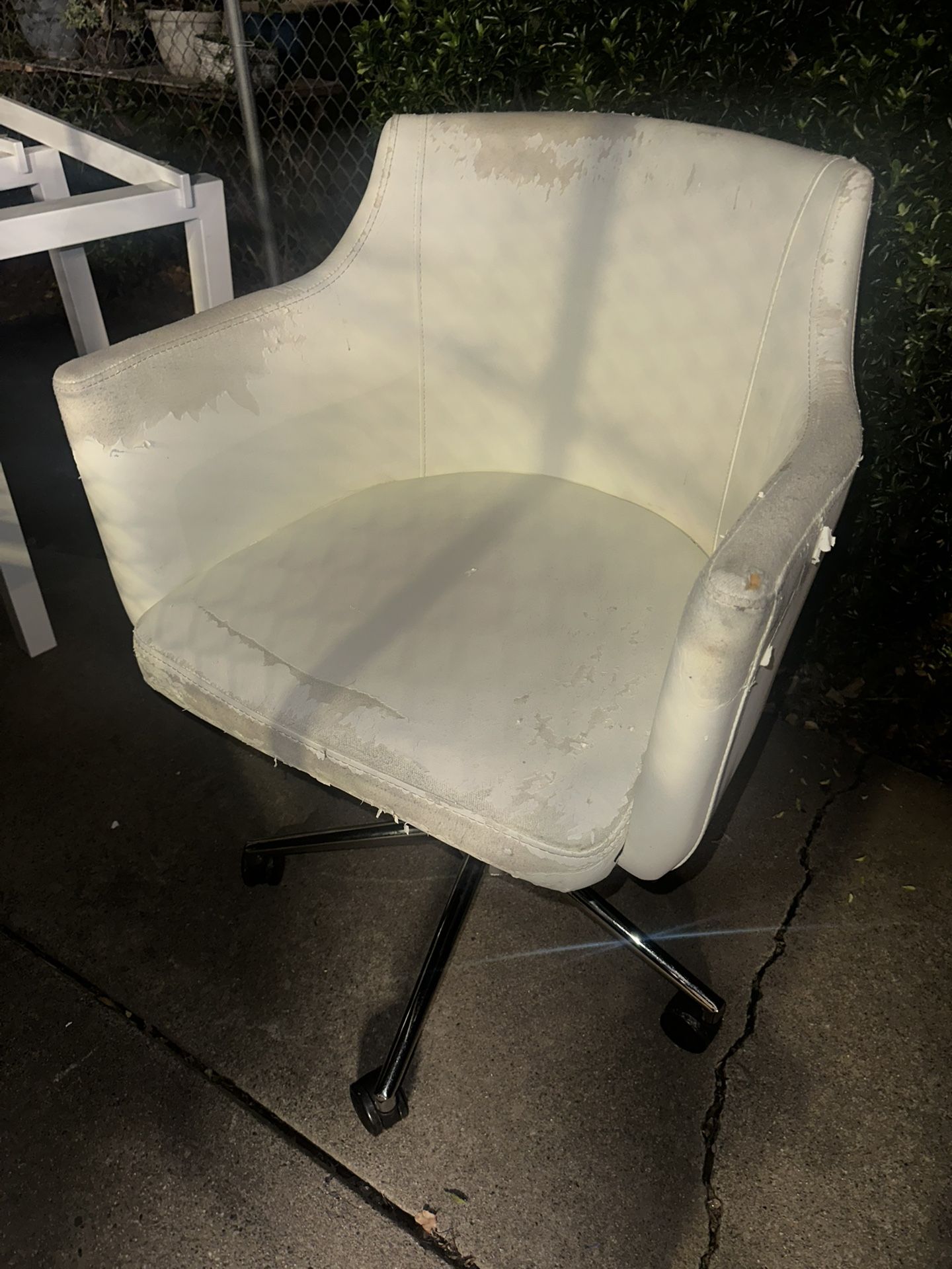 Vanity Chair White