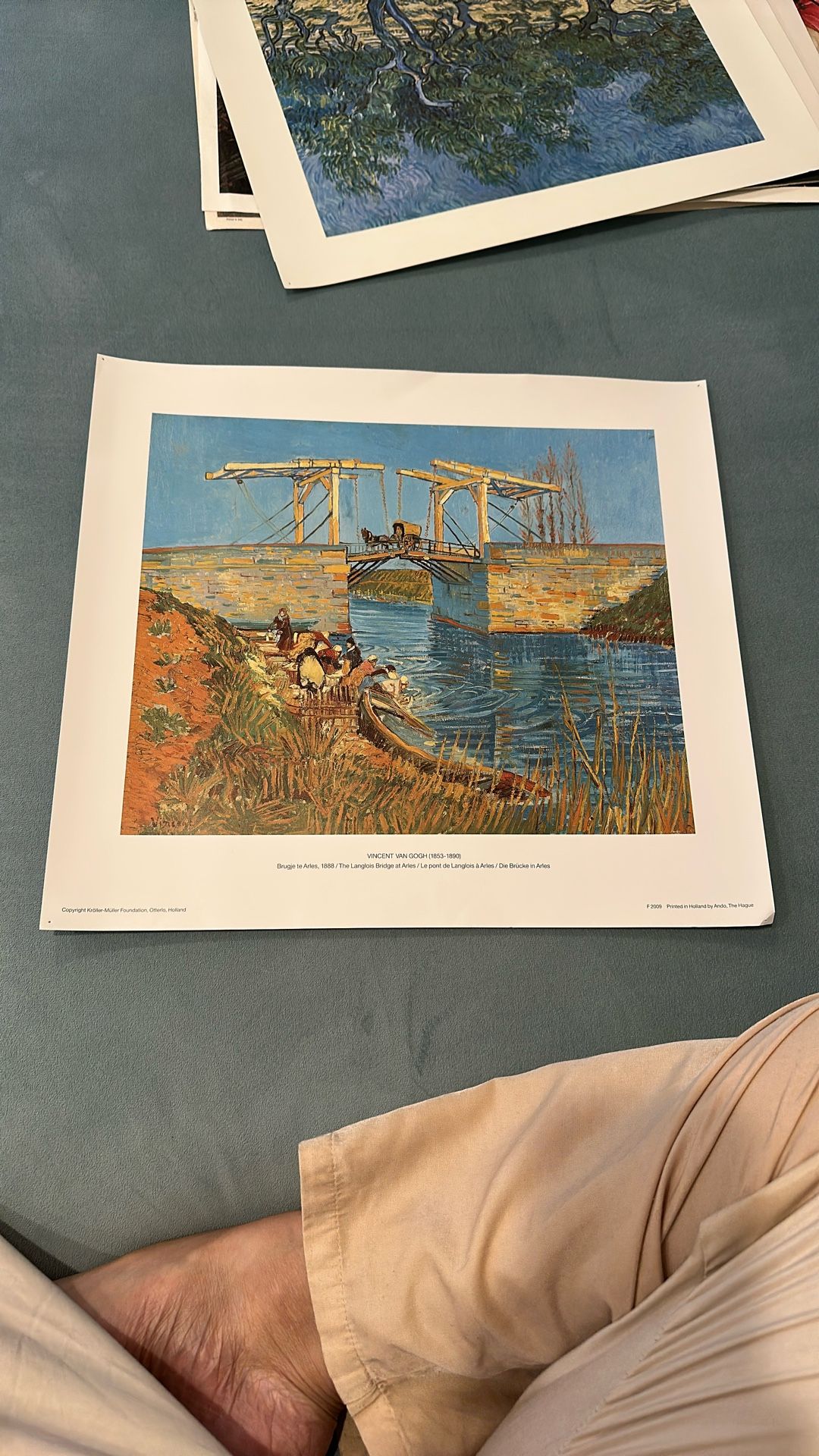 Authentic Vincent Van Gogh Print
