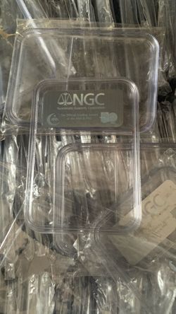 Over 3000 NCG COIN GRADER SLABS PLUS WHITE INSERTS