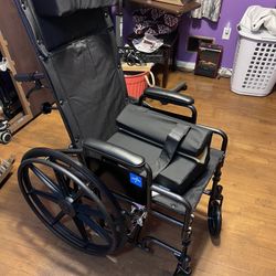 Brand New, Never Used Medline Reclining Wheelchair