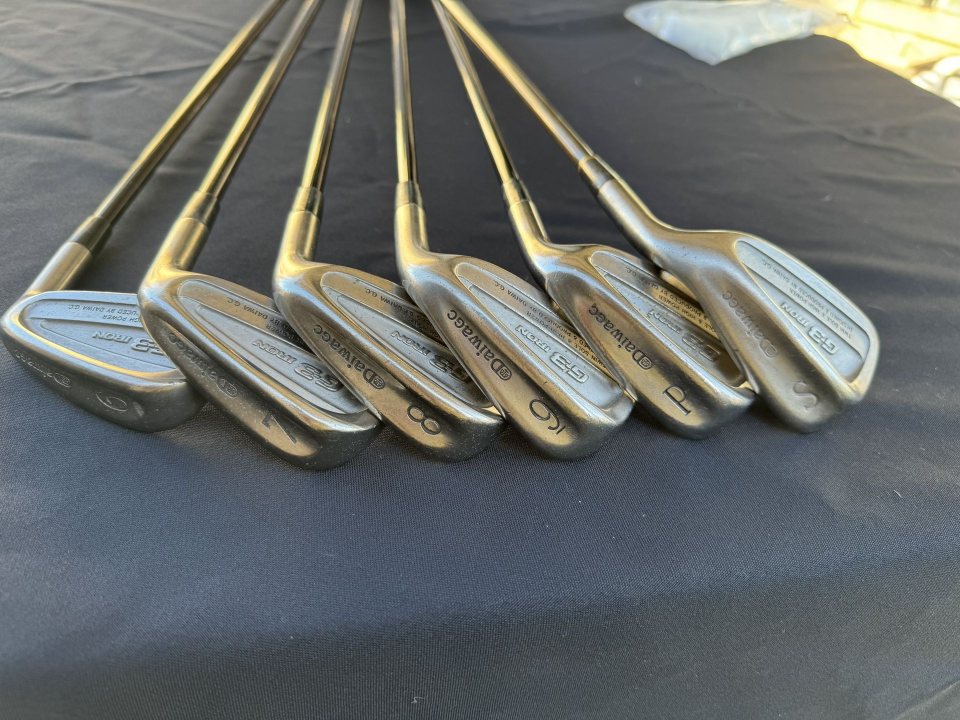 Daiwa G3 Irons (6 SW) + Daiwa Putter